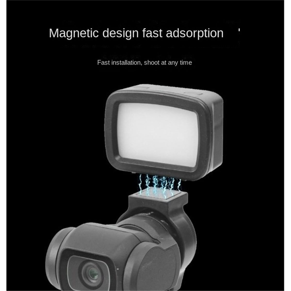 Photography Lighting Set - 포켓 3/4P 액세서리용 자석 LED 조명,