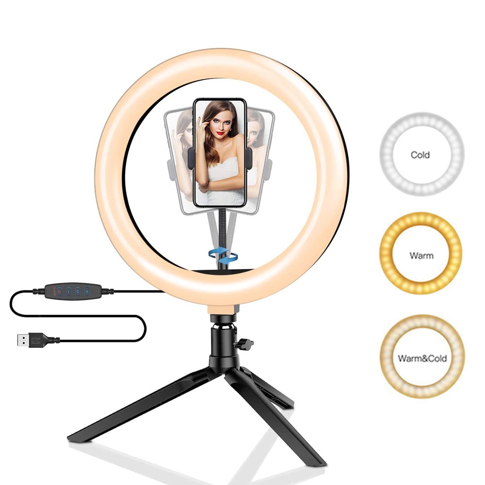 Photography Lighting Set - 26cm 10 인치 Led 링 Selfie