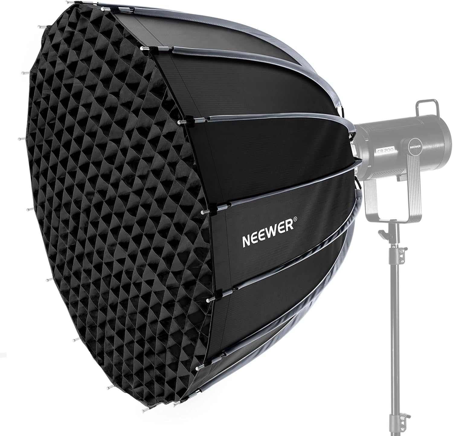 Photography Lighting Kit - 보웬스 마운트가 있는 파라볼릭 소프트박스, 스튜디오
