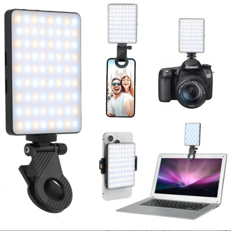 Photography Lighting Professional - 1개 충전식 LED 셀카 조명, 3가지