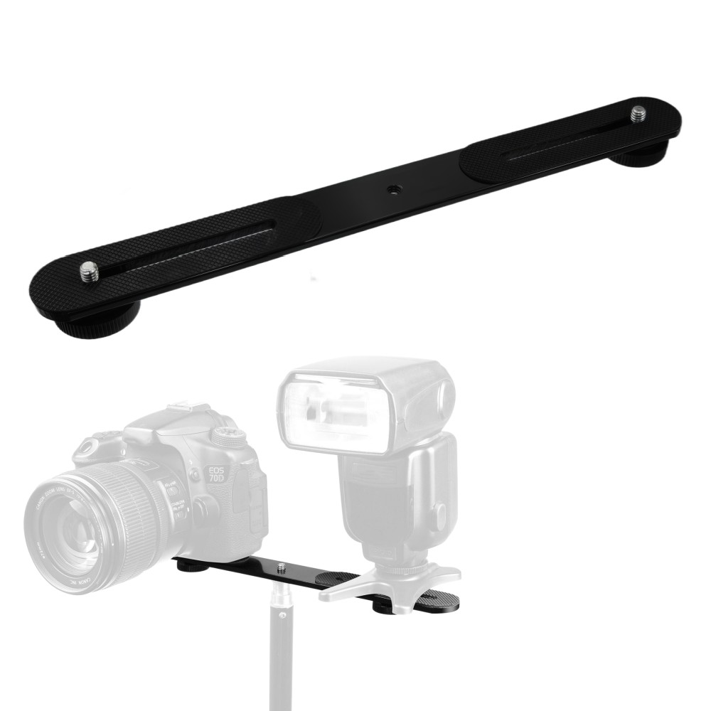 듀얼 플래시 브래킷 1/4'' 나사형 핫슈 마운트 홀더 - Iris Photography Led Lighting Pack 리뷰 및 가격