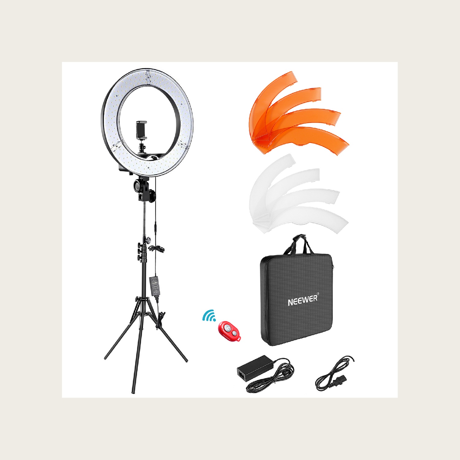 NEEWER RL‑18 18인치 55W 5600K 링  - Photography Lighting Kit Neewer 리뷰 및 가격