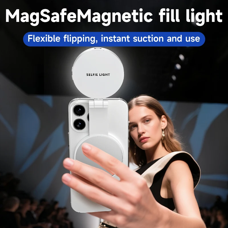Magsafe 전화용 LED Selfie 필 라이트 조 - Photography Lighting Professional 리뷰 및 가격