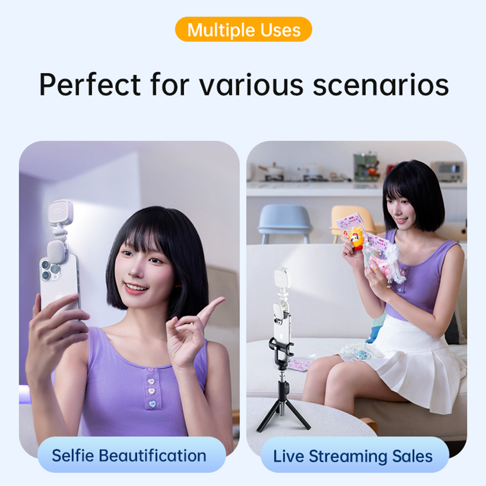 휴대용 LED 셀카 라이트 카메라 미니 보조광 충전식  - Photography Lighting Professional 리뷰 및 가격