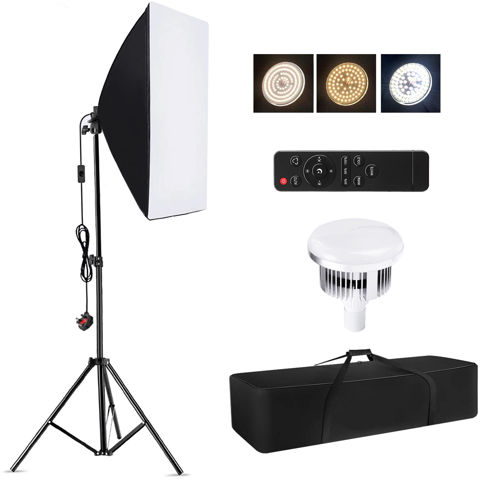 Camnoon Studio 사진 조명 키트 소프트박스  - Photography Lighting Set 리뷰 및 가격
