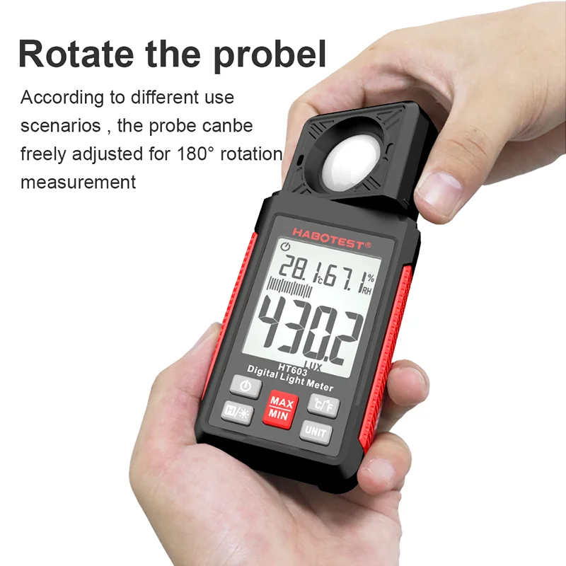 HT603 디지털 럭스미터 0~200,000럭스 LCD - Photography Lighting Meter 리뷰 및 가격