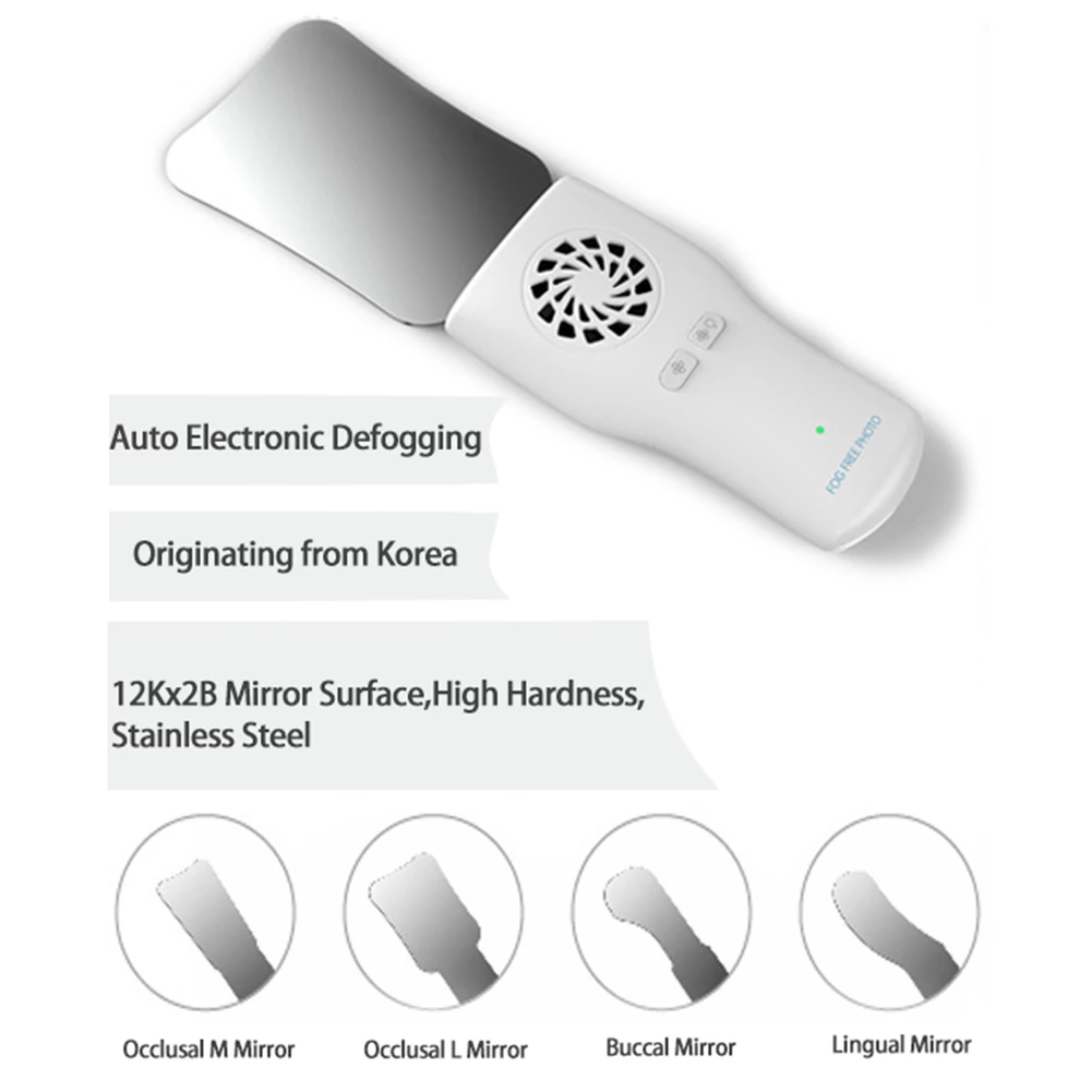 치과 안티 안개 거울 세트 LED 조명이있는 교정 반사 - Photography Lighting Set 리뷰 및 가격
