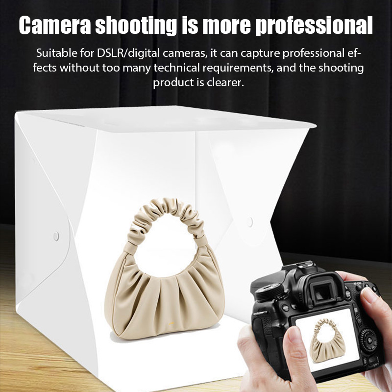 라이트박스 미니 포토 스튜디오 박스 23*22*24cm - Photography Lighting Kit 리뷰 및 가격