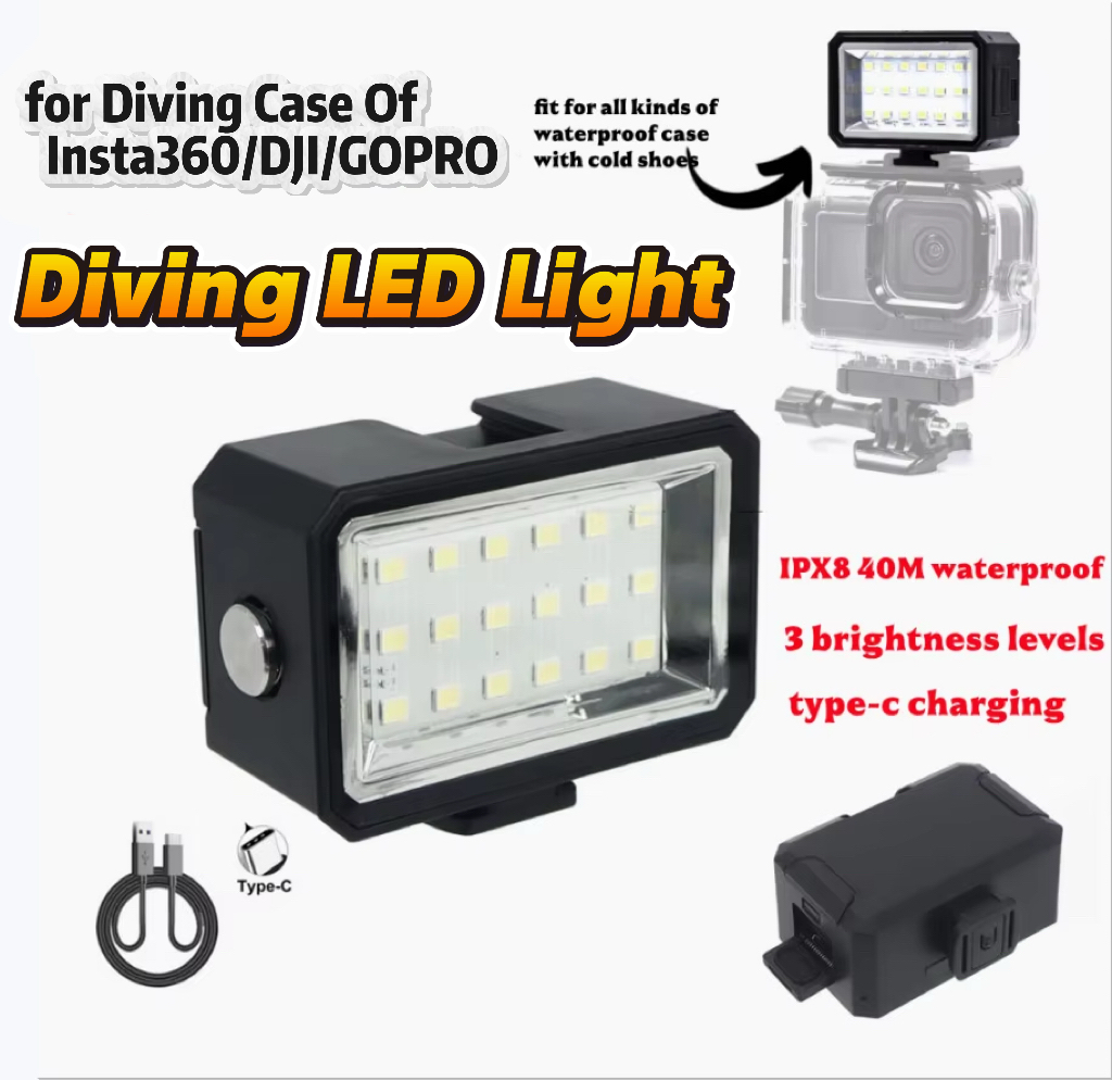 비디오 필 라이트 40M 방수 LED 다이빙 라이트 ( - Iris Photography Led Lighting Pack 리뷰 및 가격