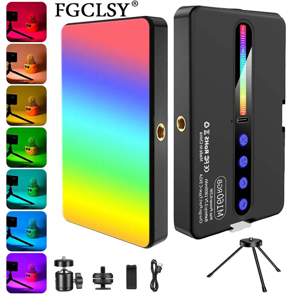 LED RGB 카메라 조명 풀 컬러 출력 비디오 라이트 - Iris Photography Led Lighting Pack 리뷰 및 가격