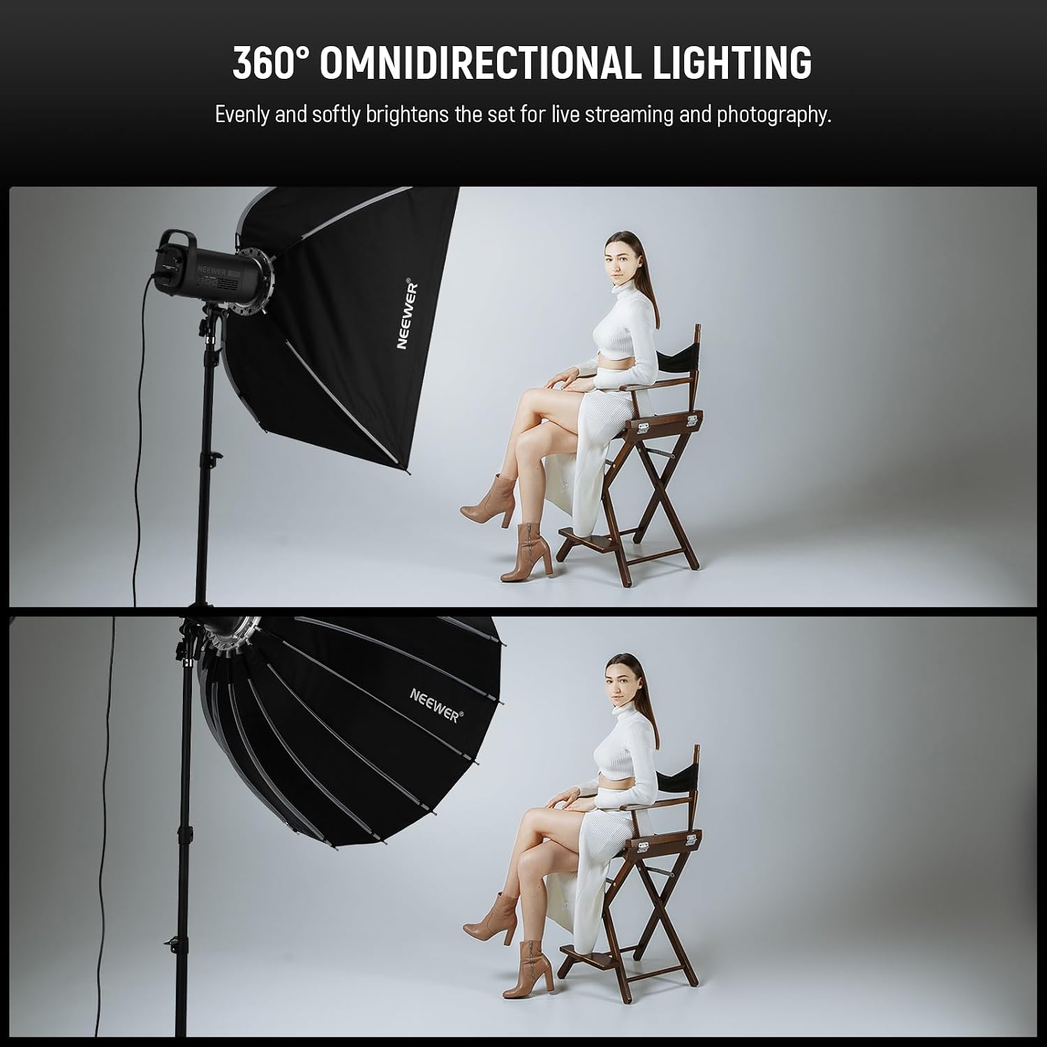 보웬스 마운트가 있는 파라볼릭 소프트박스, 스튜디오 사 - Photography Lighting Kit 리뷰 및 가격