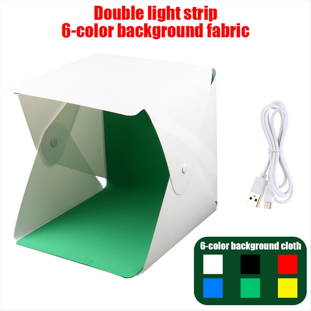 N05R 미니 접이식 포토 부스 소프트박스 LED 조명 - Softbox Portable Strip 리뷰 및 가격