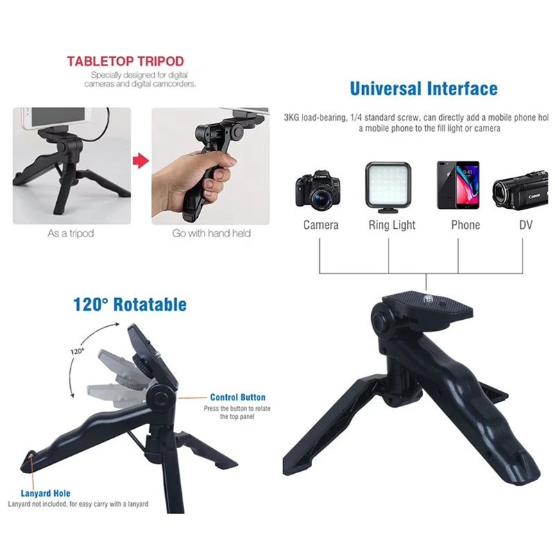 AY49 스마트폰 브이로그 키트 (삼각대, 휴대폰 거치 - Iris Photography Led Lighting Pack 리뷰 및 가격